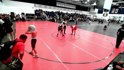 285 lbs Round 1 - Sebastian Cruz Peralta, Live Training Wrestling vs Matthew Velasco, El Modena