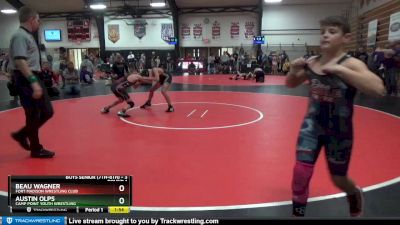3 lbs Round 1 - Beau Wagner, Fort Madison Wrestling Club vs Austin Olps, Camp Point Youth Wrestling