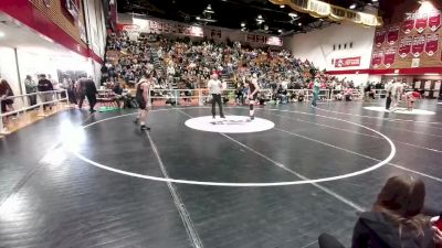 165 lbs Champ. Round 2 - Logan Julander, Kemmerer vs Keegan Rager, Sheridan