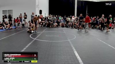 100 lbs Semis (4 Team) - Hugh Zimmerman, Dirty Jersey vs Lane Gowl, Ohio Gold