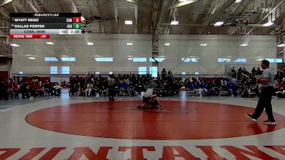 174 lbs Cons. Semi - Wyatt Reisz, Colorado School Of Mines vs Dallas Porter, Adams State