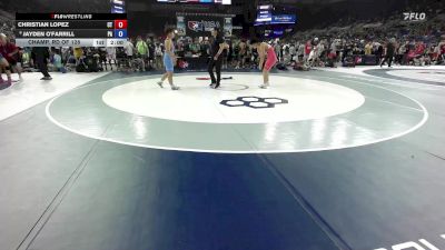 175 lbs Champ. Rd Of 128 - Christian Lopez, CT vs Jayden O'Farrill, PA