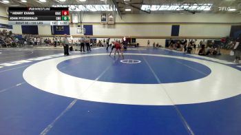 132 lbs Round Of 16 - Henry Evans, Gracie Barra Westchase vs John Fitzgerald, CMG Wrestling Academy