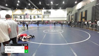 149F lbs Rr Rnd 1 - Nate Wade, Cornell vs Cole Stone, Army