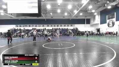 113 lbs Cons. Round 5 - Ivan Vazquez, Paramount vs Dayle Cailles, Valencia (Valencia)