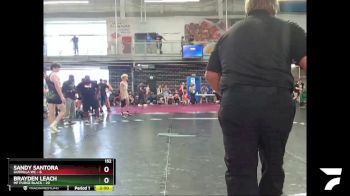 152 lbs Quarters & 1st Wb (16 Team) - Sandy Santora, Guerilla WC vs Brayden Leach, MF Purge Black