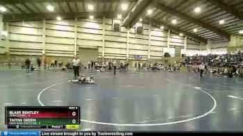 77 lbs Quarters & Wb (16 Team) - Blake Bentley, Team Champs vs Taitan Green, Gold Rush Wrestling
