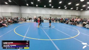 180 lbs Round 2 (8 Team) - Laney Oliver, Ohio Red vs Nylease Yzagere, Arizona Black