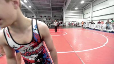 90 lbs Rr Rnd 2 - Anze Williams, Team Michigan vs Landon Isbell, Buffalo Valley Wrestling Club EL Black