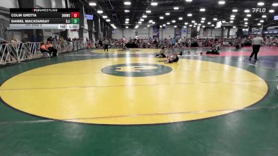 100 lbs Rr Rnd 2 - Colin Gretta, Steel Valley Renegades vs Daniel Macatangay, Illinois Menace