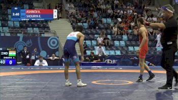 45 kg Qualif. - Alikhan Ashinov, Russia vs Kumar Shourya, India