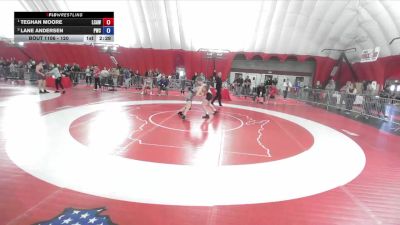 120 lbs Round 4 - Teghan Moore, La Crosse Area Wrestlers vs Lane Andersen, Pinnacle Wrestling Club