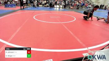 61 lbs Quarterfinal - Timber Keeling, Wagoner Takedown Club vs Bryson Grigg, Tulsa Blue T Panthers