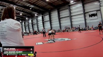 138 lbs Final - June Wagner-Gilbert, Indiana Inferno Gold vs Millie Jensen, Millard South Queens