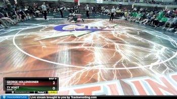 126 lbs Finals (8 Team) - Ty Voigt, Osage vs George Hollendoner, Joliet Catholic