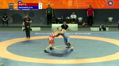 92 kg Round 2 - Dustin Plott, USA vs Michael Macchiavello, USA
