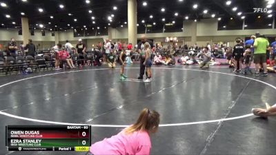 60 lbs Cons. Round 3 - Owen Dugas, Rebel Wrestling Club vs Ezra Stanley, Irish Wrestling Club