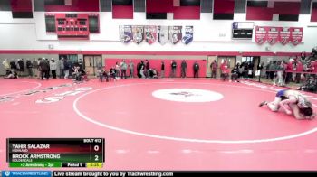 132 lbs Cons. Round 4 - Yahir Salazar, Highland vs Brock Armstrong, Goldendale
