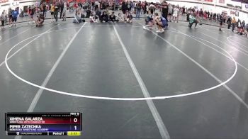 155 lbs Round 1 - Ximena Galarza, Wrestling With Character vs Piper Zatechka, Nebraska Wrestling Academy