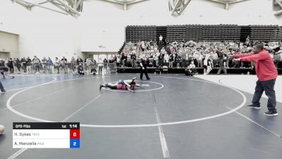 Rr Rnd 3 - Heaven Sykes, Trenton Youth Wrestling vs Ariella Manzella, Pride WC