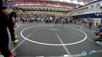 58 lbs Consi Of 8 #2 - Leland Riley, Midwest City Bombers Youth Wrestling Club vs Phenix Stubblefield, Piedmont