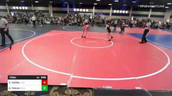 109 lbs Round Of 16 - Avery Ashley, Lovejoy vs Anaya Falcon, Pounders WC