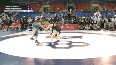 125 lbs Cons. Sub-rd Of 16 - Maya Fiodorova, Nevada vs Addison Bernstein, California