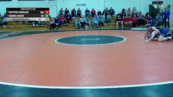 113 JV Round 1 - Everett Jones, St. Marys vs Carter Nelson, Holton