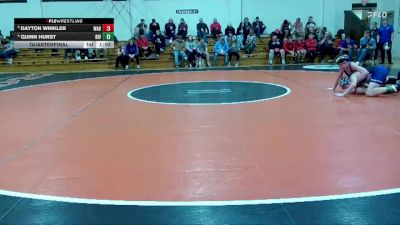 113 JV Round 1 - Everett Jones, St. Marys vs Carter Nelson, Holton