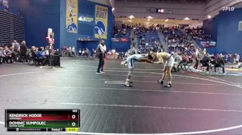 165 lbs Cons. Round 7 - Dominic Sumpolec, Notre Dame vs Kendrick Hodge, Somerset