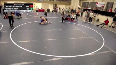 14U - 140 lbs 1st Place Match - Chase Whitney, Minnesota vs Michael Alexander, Warrior Warehouse