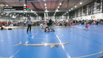 120 lbs Allday - Emmons Tewalt, HANOVER HAWKEYE vs Levi Vetter, EASTERN CAROLINA WRESTLING ACADEMY