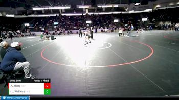 105 lbs Cons. Semi - Leah Wallway, La Center (Girls) vs Alyssa Xiong, Thomas Jefferson (Girls)