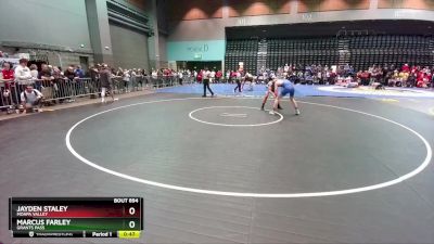 157 lbs Cons. Round 1 - Jayden Staley, Moapa Valley vs Marcus Farley, Grants Pass