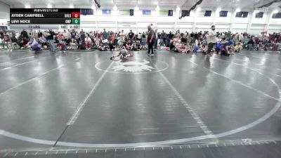 72 lbs Round Robin 1 - Ayden Campbell, Gold Standard - EL vs Levi Noce, Omp