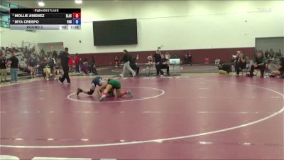 117 lbs Round 5 - Mollie Jimenez, East Los Angeles College vs Mya Crespo, Vanguard