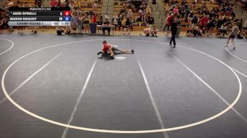 100 lbs Quarters - Aden Spinelli, IL vs Mason Enquist, CO