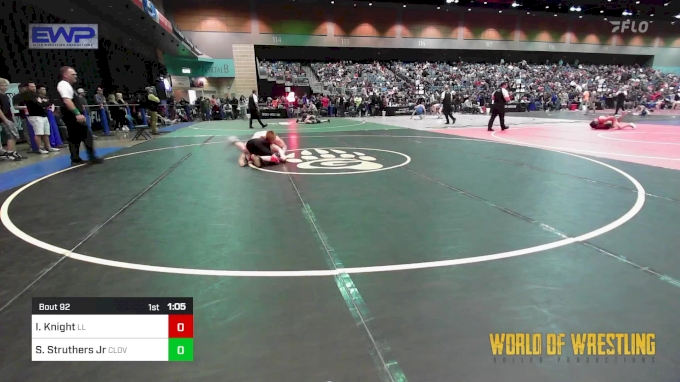 145 lbs Round Of 32 - Israel Knight, Lovelock Mustangs vs Shane ...