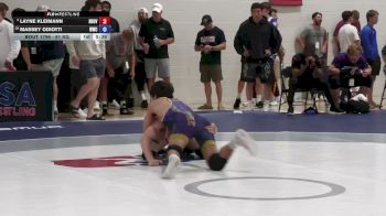 61 kg Semis - Layne Kleimann, Brunson UVRTC vs Massey Odiotti, Wildcat Wresting Club