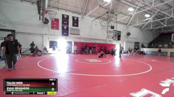 141 lbs Cons. Round 3 - Talon Niimi, Sacramento City College vs Evan Granados, Cerritos College