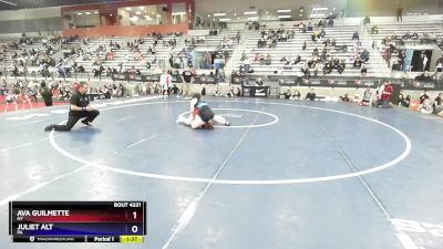 66 lbs Semifinal - Ava Guilmette, NY vs Juliet Alt, PA