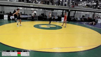 120A lbs Consi Of 4 - Peyton Ellis, Mayo Quanchi/coventry High School vs Kurt Wehner, Triumph Wrestling