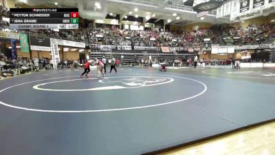 190 lbs Champ. Round 1 - Jena Grame, Eskridge-Mission Valley Hs vs Peyton Schneider, Hoisington HS