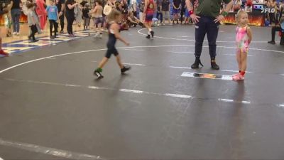 40/45 Round 3 - Everleigh Baxley, West Wateree vs Elora Stafford, KC Elite Training Center