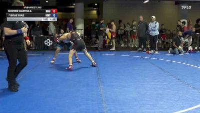 126 lbs Quarters - Hunter Kapitula, Mat Assassins vs Boaz Diaz, Big Game Wrestling Club