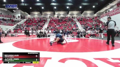 200 lbs Quarterfinal - Autumn Jones, EDMOND NORTH vs Reyleigh Liles, BROKEN ARROW