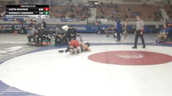 140-D1 Quarterfinal - Justin Beauvais, Mountain View (Mesa) High School vs Dominick Cummings, Cesar Chavez High School