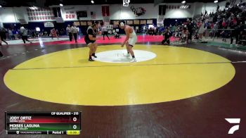 215 lbs Cons. Round 4 - Moises Laguna, Jurupa Valley vs Jody Ortiz, Sierra Vista