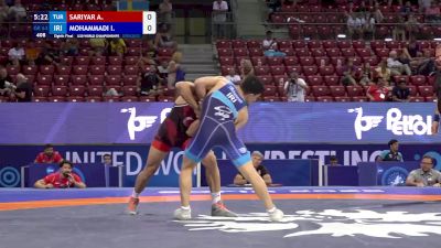 63 kg 1/8 Final - Azat Sariyar, Turkey vs Iman Mohammadi, Iran