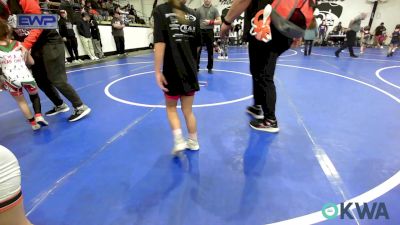 37-40 lbs Quarterfinal - Carter Mcculley, Claremore Wrestling Club vs Blakely Torix, Sperry Wrestling Club